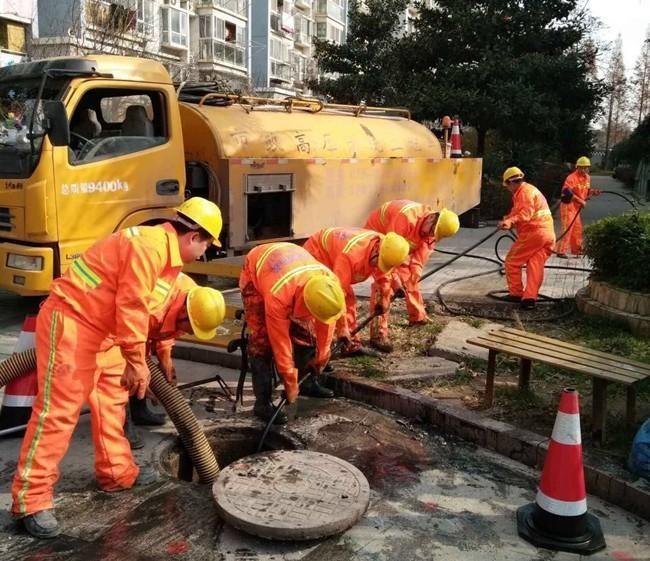 罗山市政管道清淤